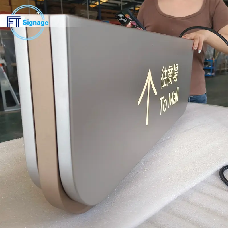 Hanging Directional Sign