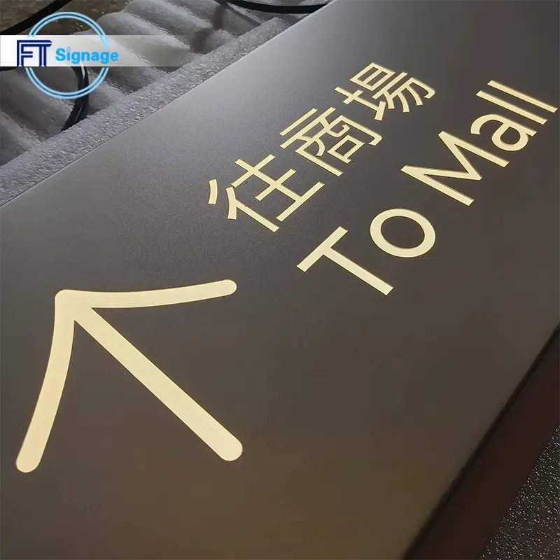 Hanging Directional Sign - 2