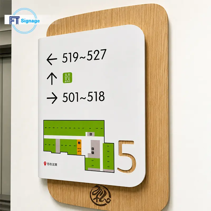 Hanging Directional Sign - 1