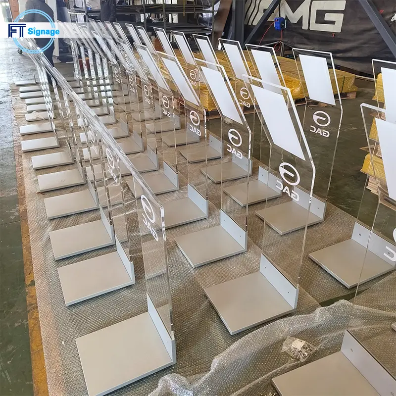 Acrylic display stand