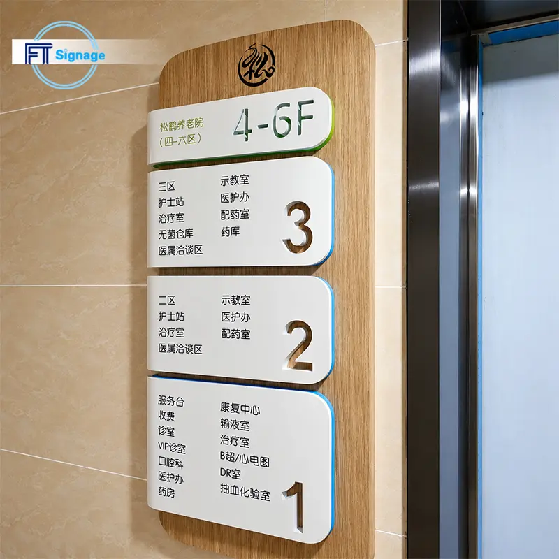 Hanging Directional Sign - 2