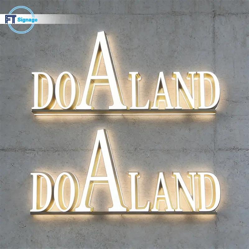 LED Back-lit Letters - 5