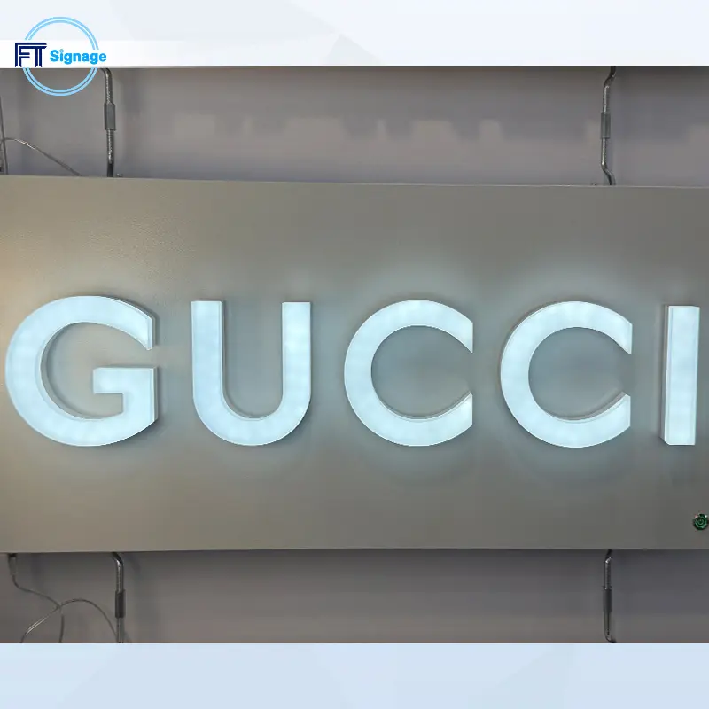 LED front-lit letters - 1