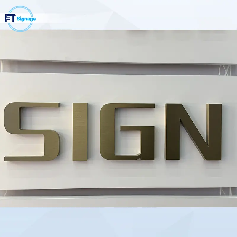 LED front-lit letters - 6