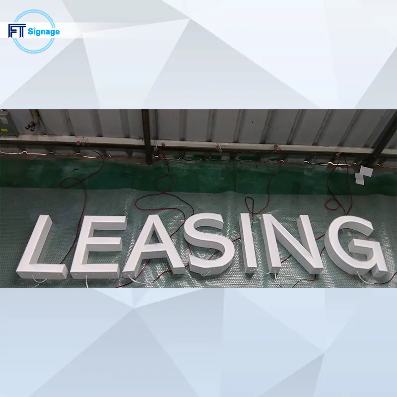 LED front-lit letters - 3