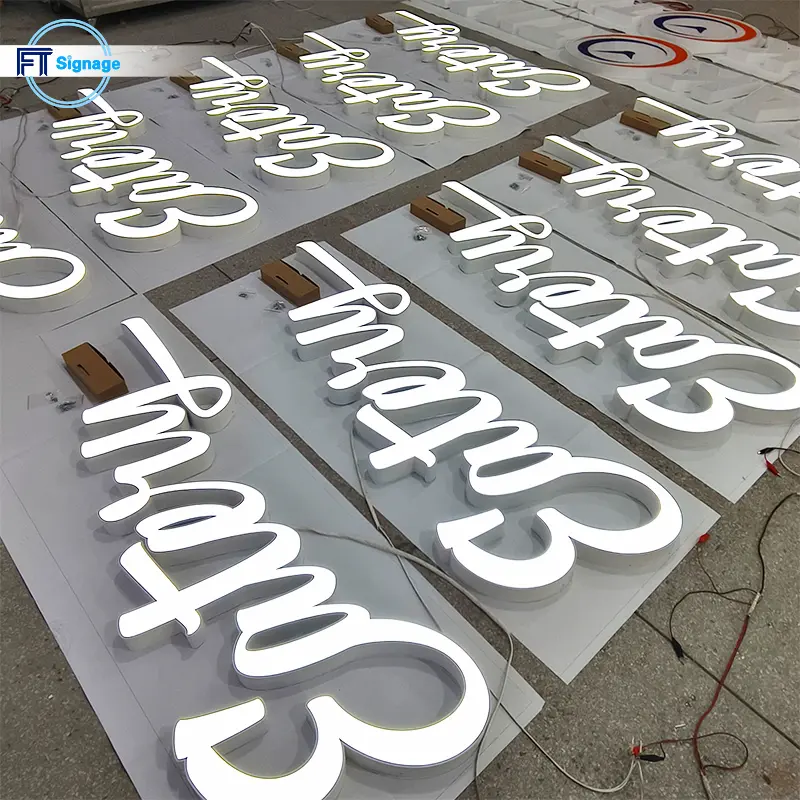 LED front-lit letters - 5