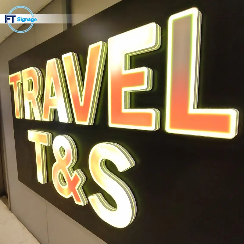 LED front-lit letters - 2