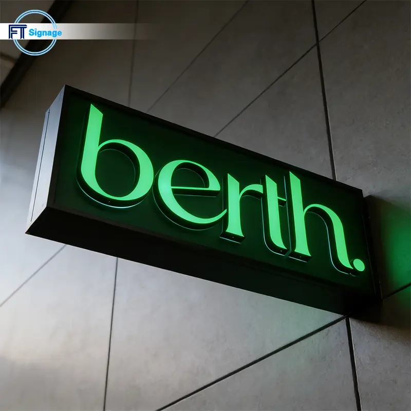 LED front-lit letters - 5