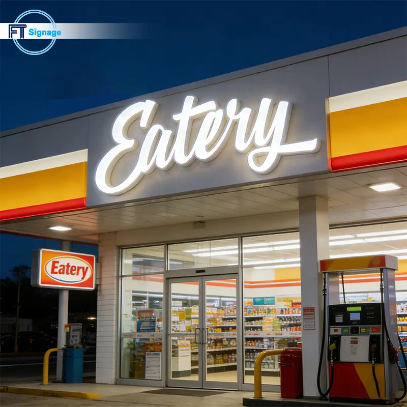 LED front-lit letters - 6