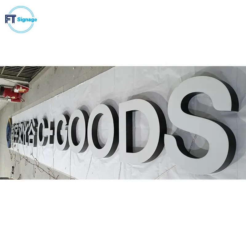 LED front-lit letters - 3