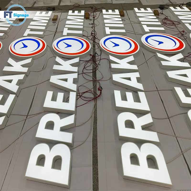 LED front-lit letters - 2