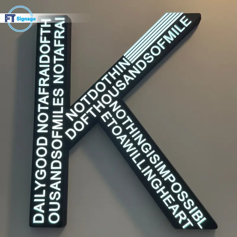 LED front-lit letters - 6