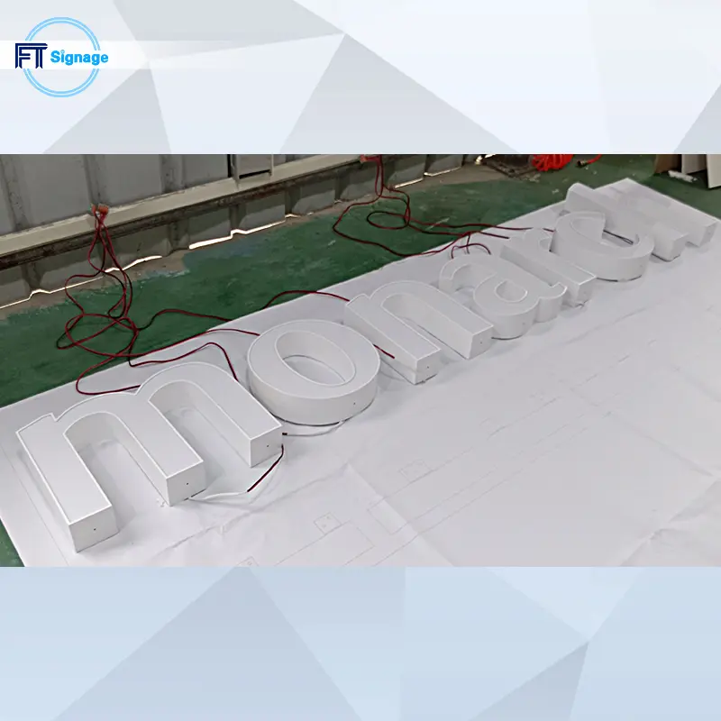 LED front-lit letters - 2