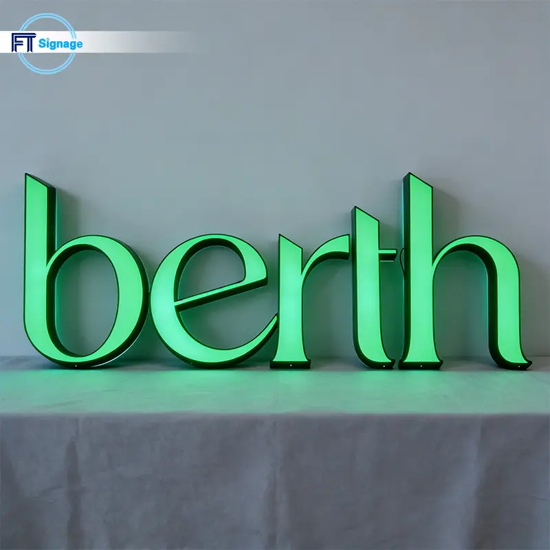 LED front-lit letters - 4