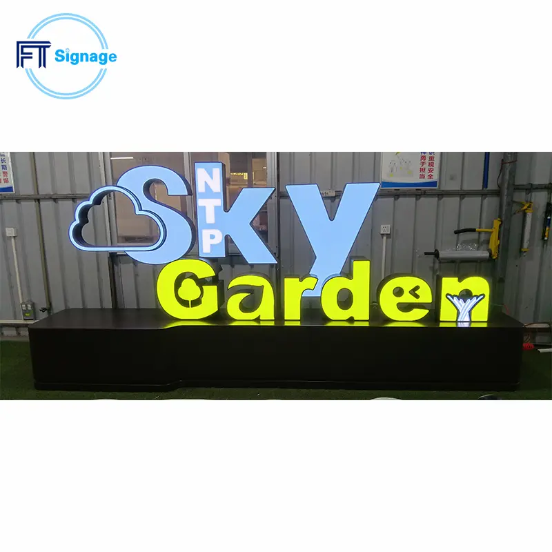 LED front-lit letters - 8