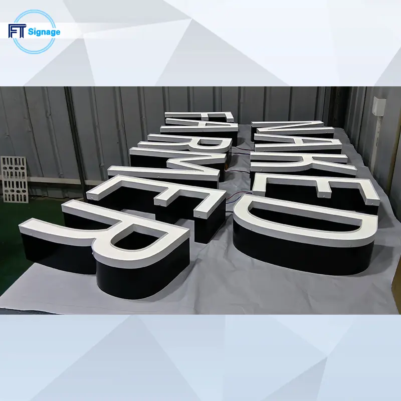 LED front-lit letters - 4