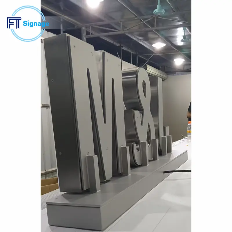LED front-lit letters