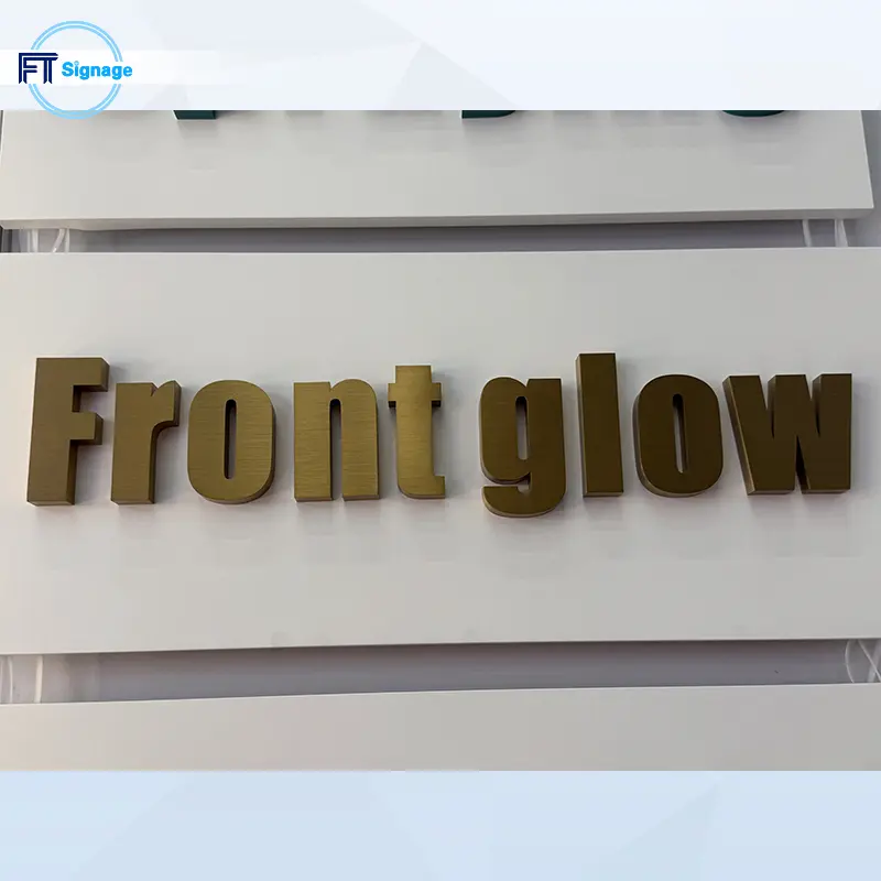 LED front-lit letters - 5