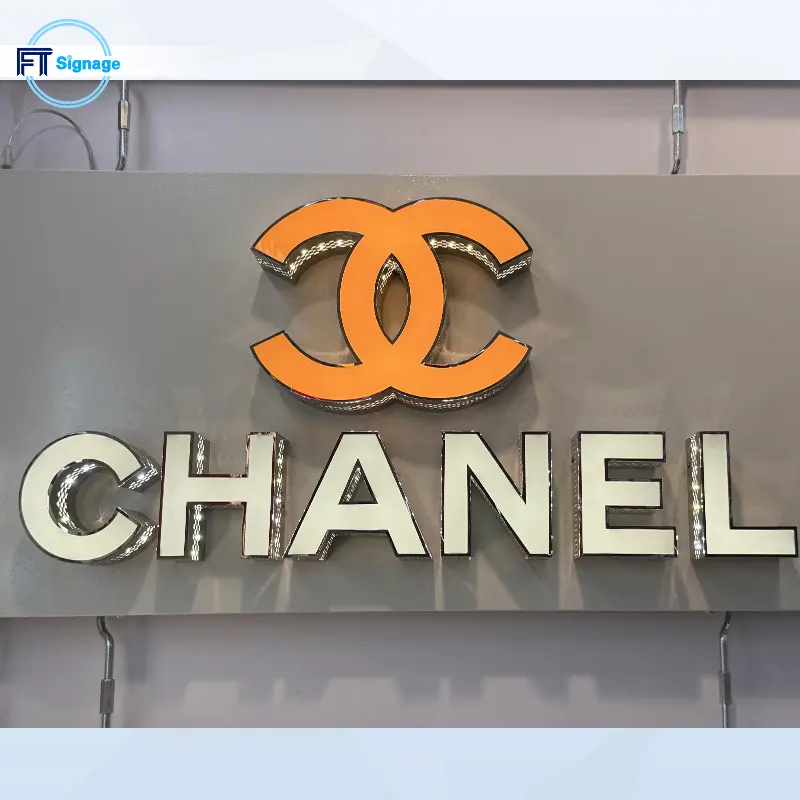 LED front-lit letters - 5