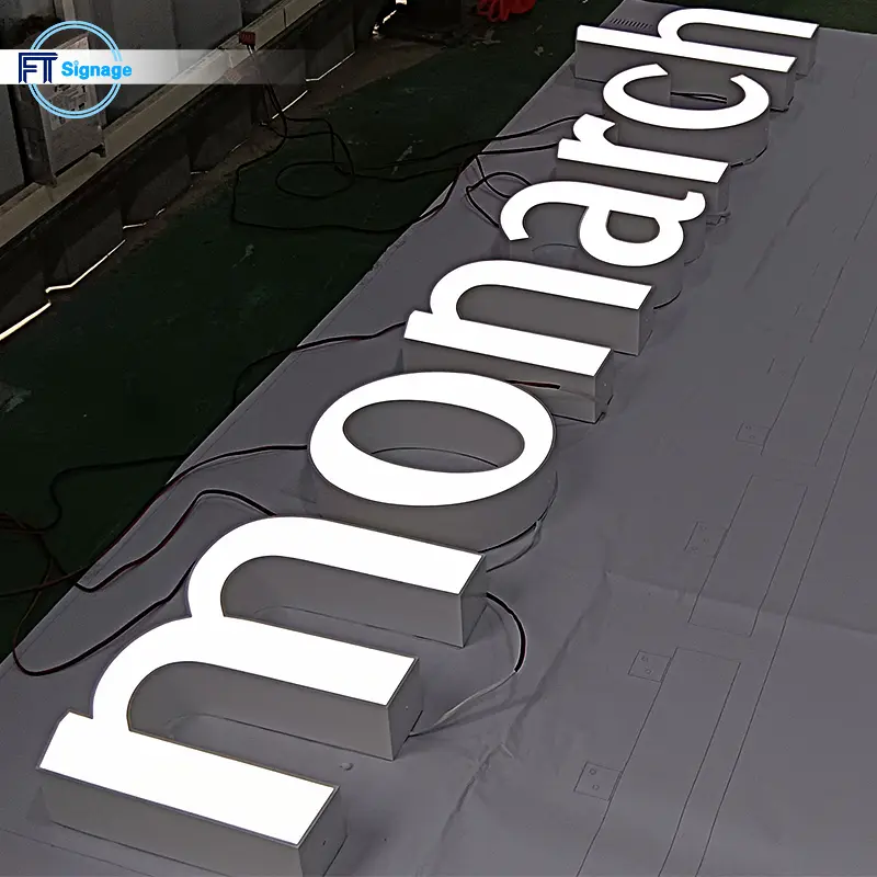 LED front-lit letters - 3