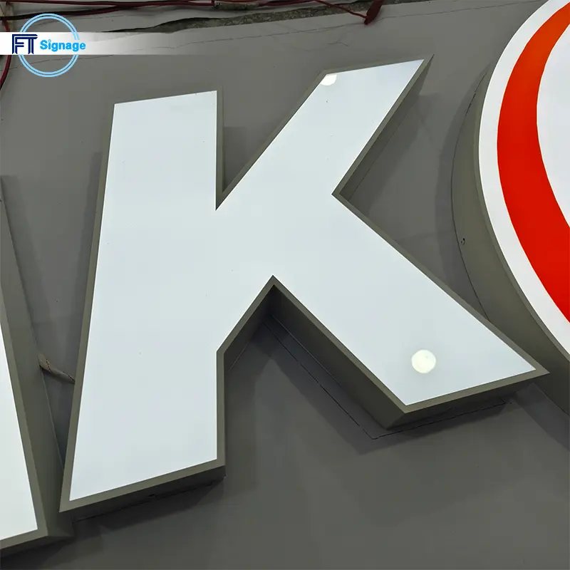 LED front-lit letters - 3