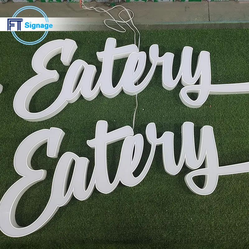 LED front-lit letters - 3