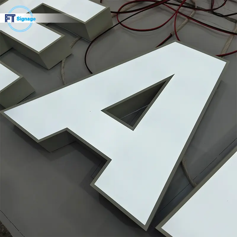 LED front-lit letters - 5