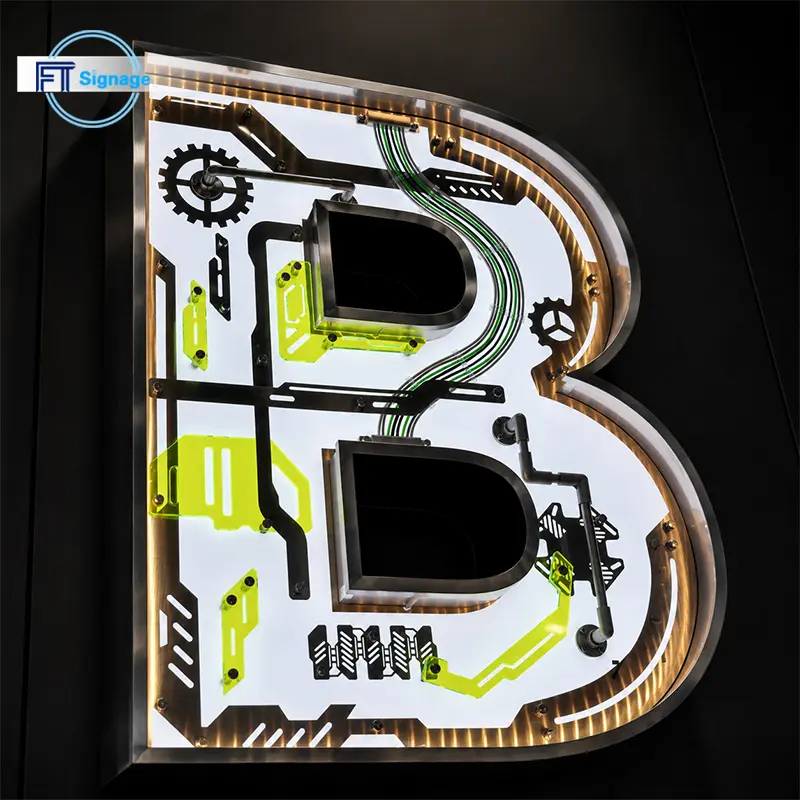 LED front-lit letters - 1