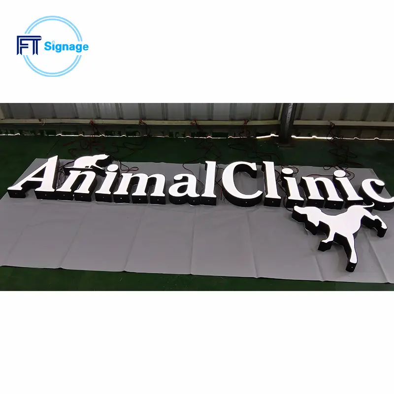 LED front-lit letters - 3