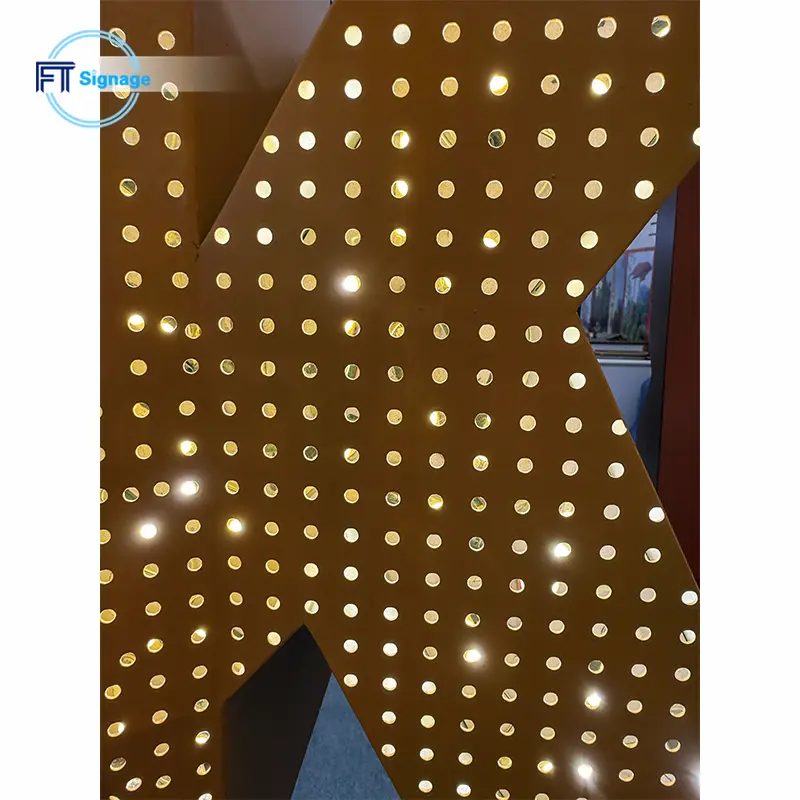 LED front-lit letters - 5