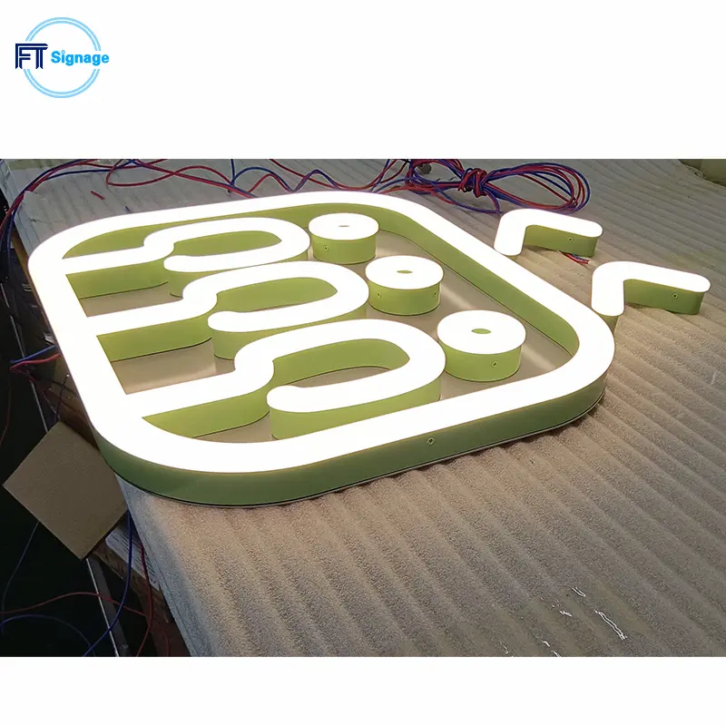 LED front-lit letters - 4