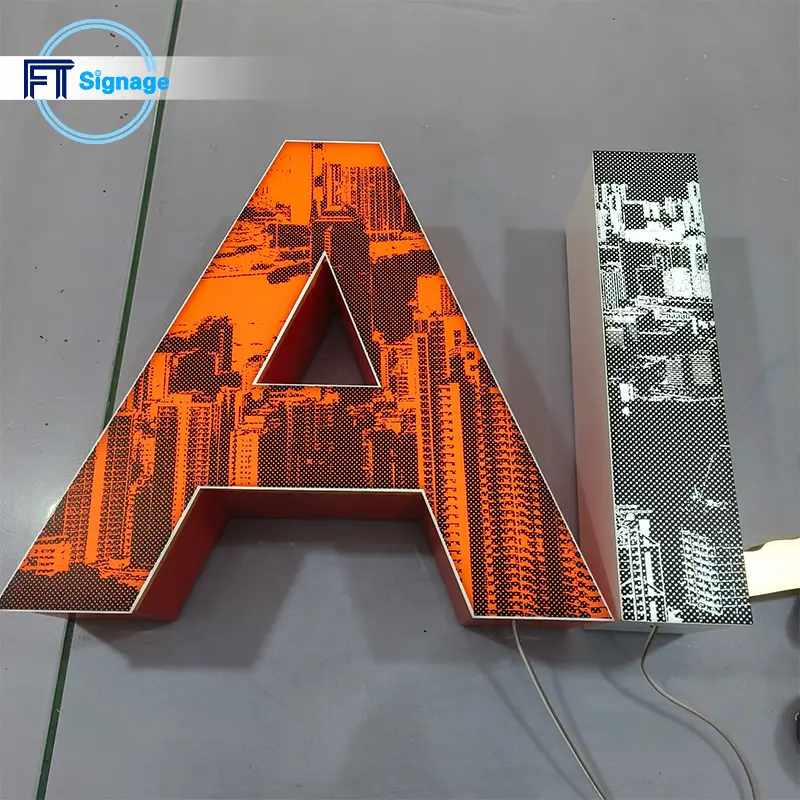 LED front-lit letters - 6
