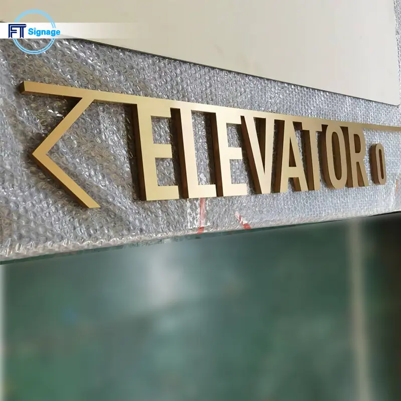 Non-illuminated 3D Letters - 4