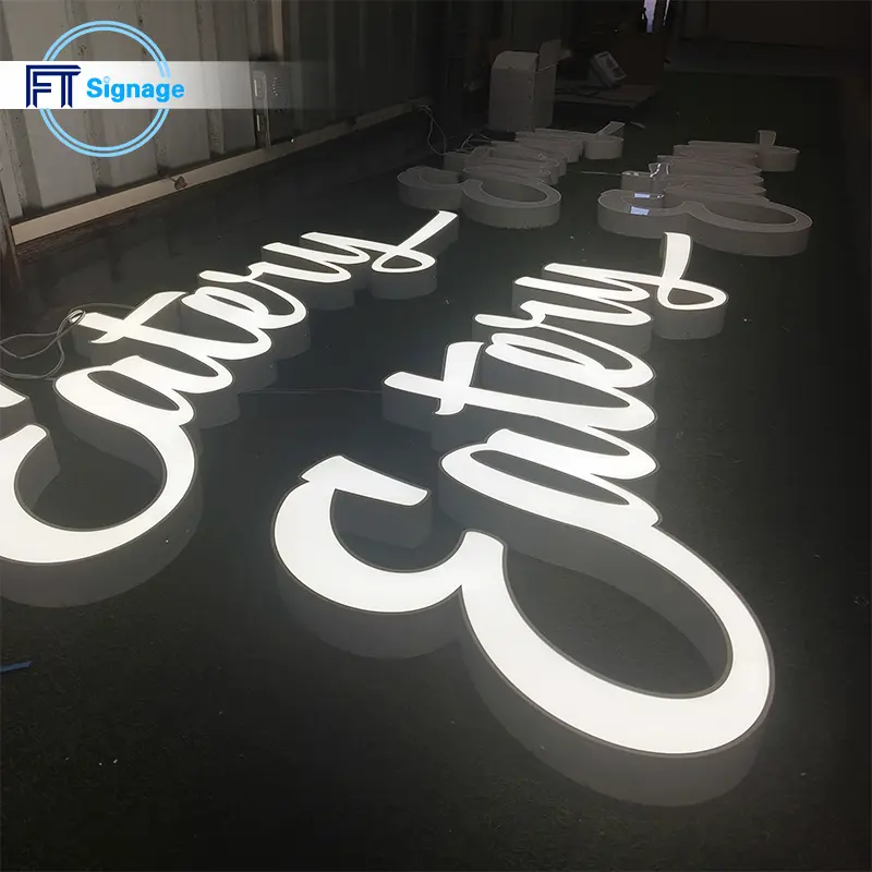 LED front-lit letters - 7