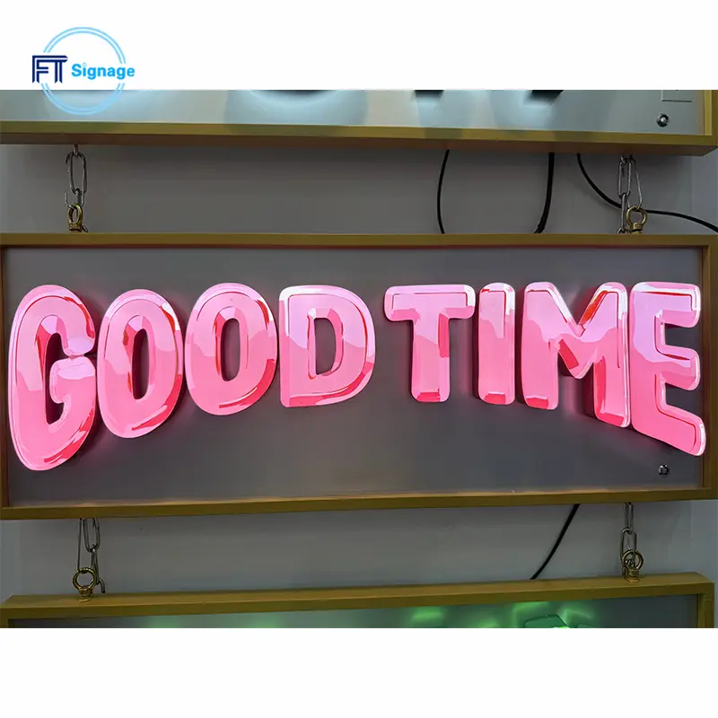 LED front-lit letters