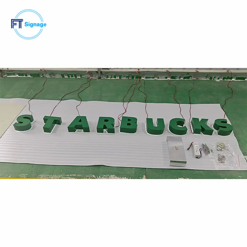 LED front-lit letters - 1