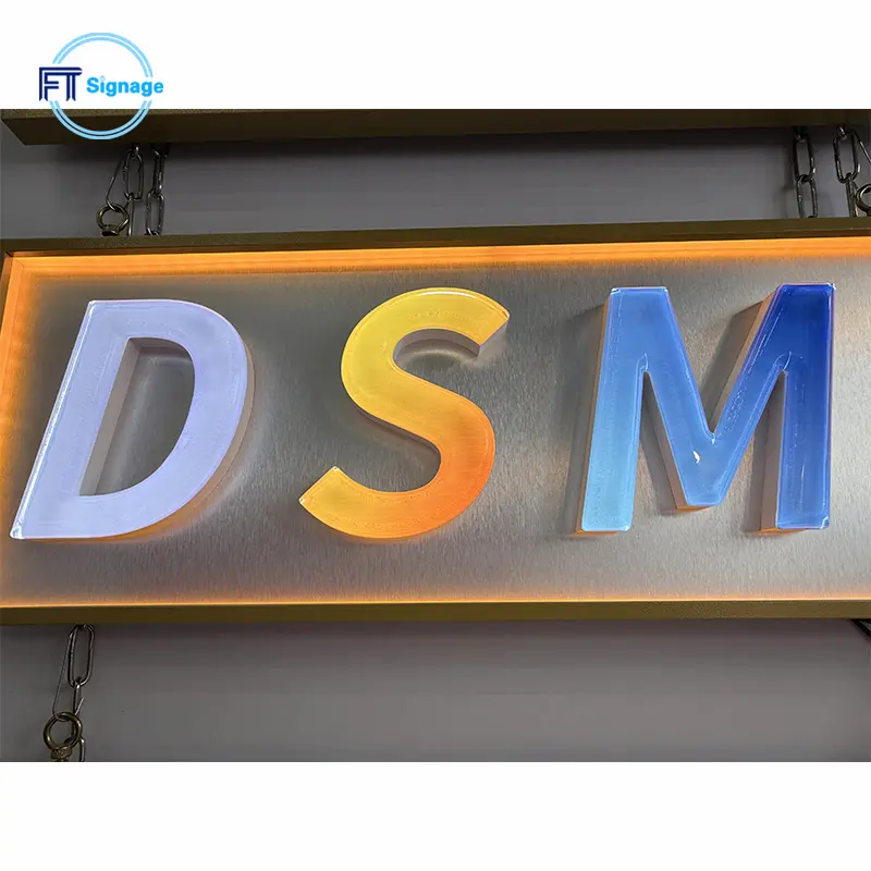 LED front-lit letters - 4
