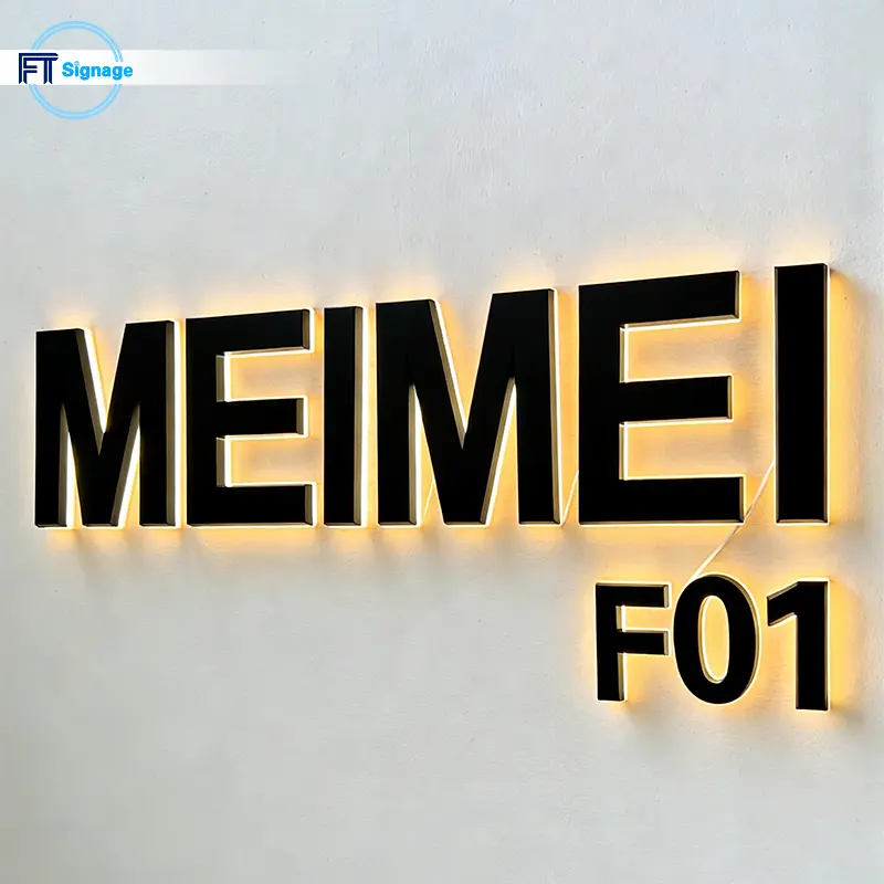 LED front-lit letters - 6