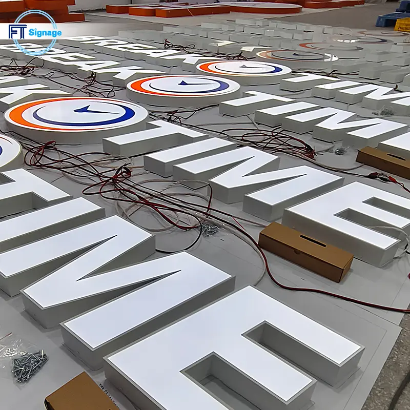 LED front-lit letters - 3