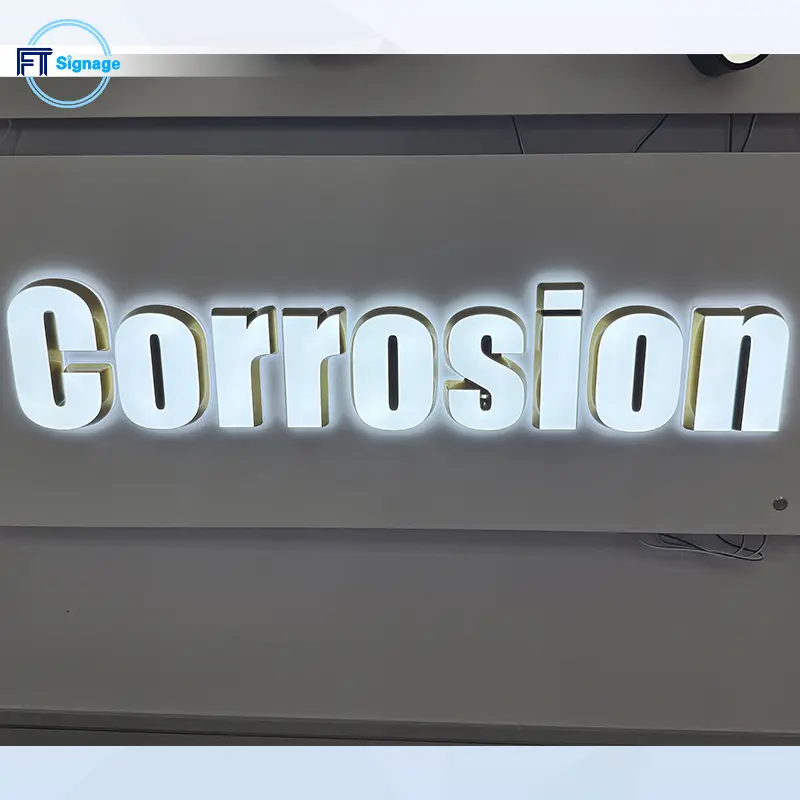 LED front-lit letters - 3