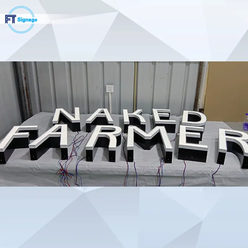 LED front-lit letters - 2