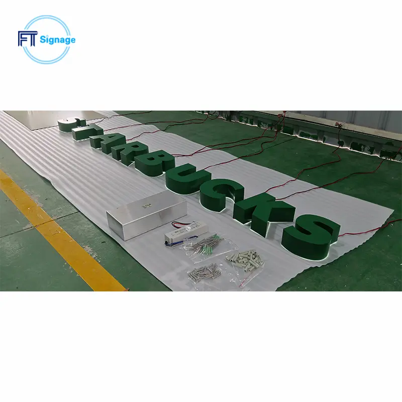 LED front-lit letters - 2