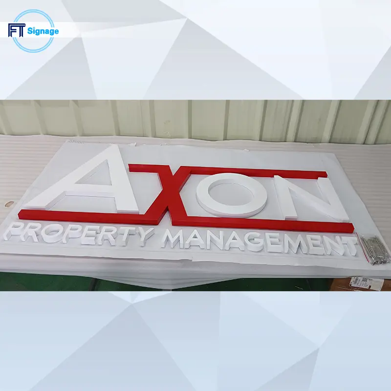 Non-illuminated 3D Letters - 6