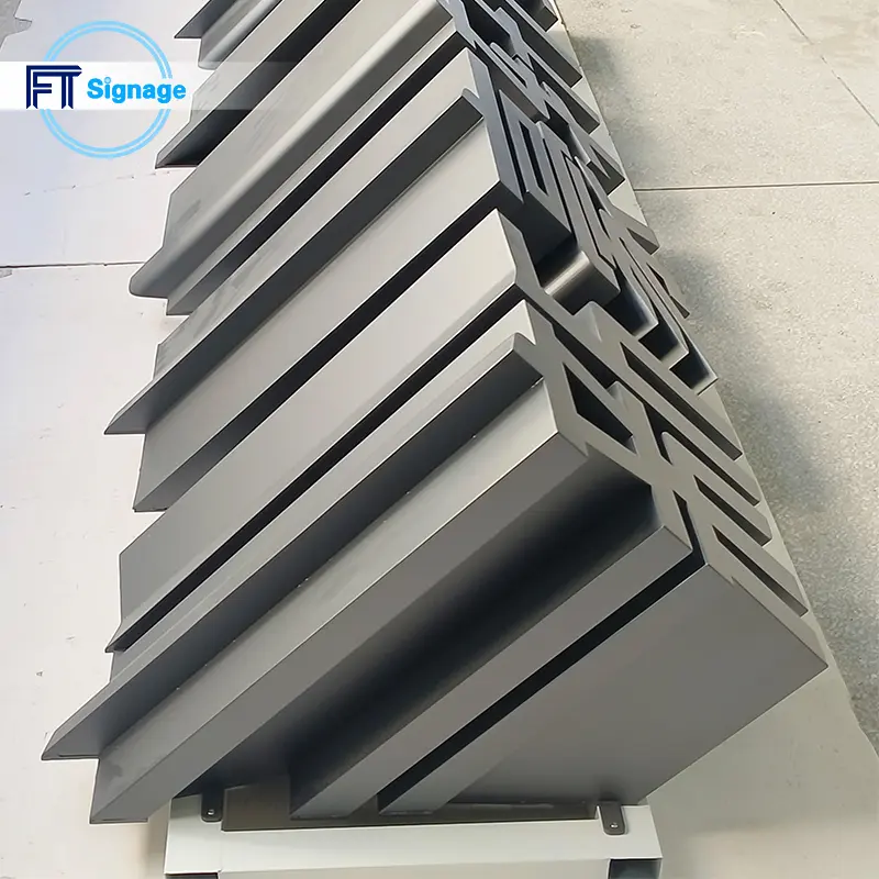 Non-illuminated 3D Letters - 2