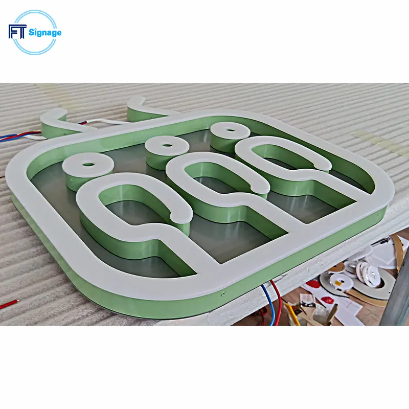 LED front-lit letters - 1