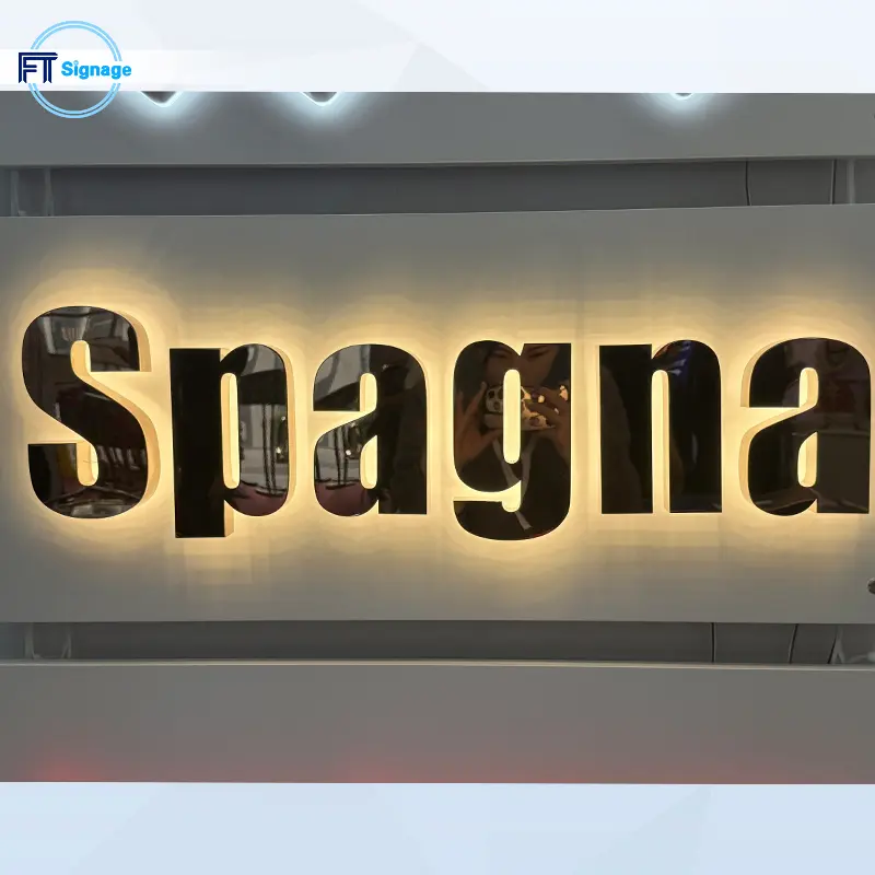 LED front-lit letters