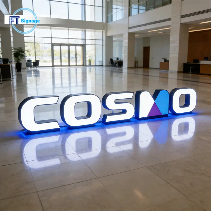 LED front-lit letters - 5