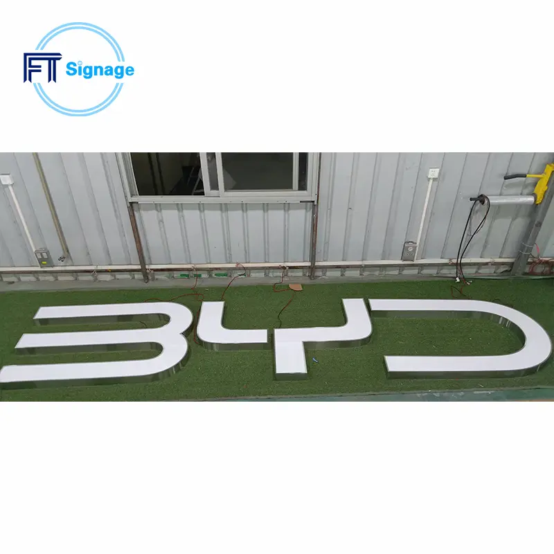 LED front-lit letters - 6