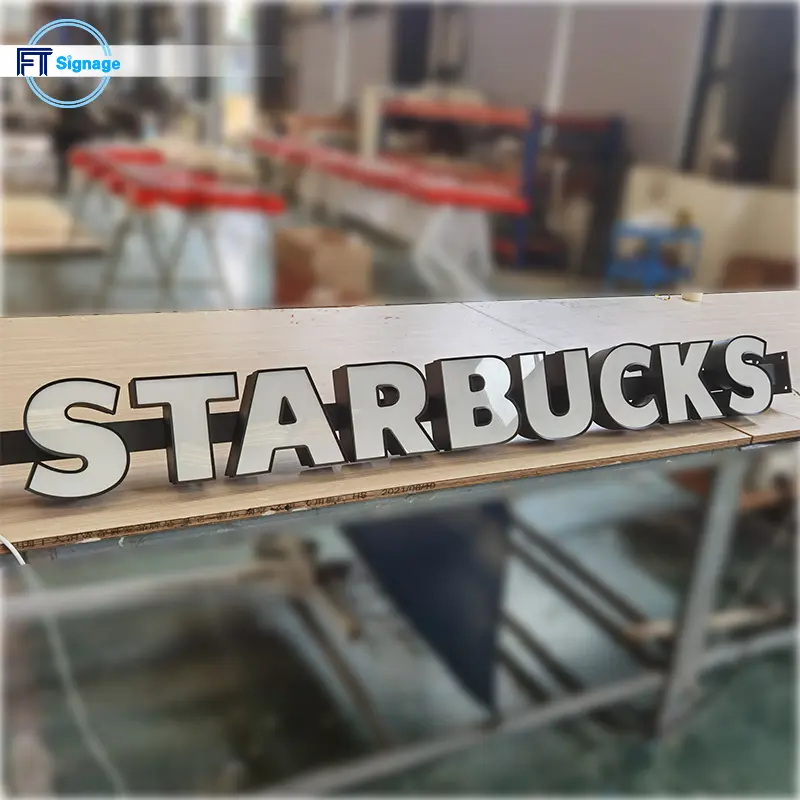 LED front-lit letters - 4