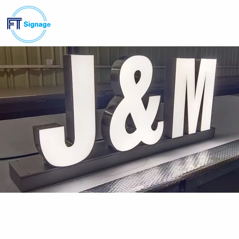 LED front-lit letters - 3